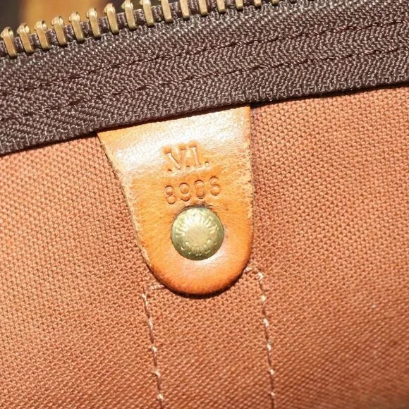 LOUIS VUITTON Monogram Keepall Bandouliere 55 Boston Bag M41414 LV Auth ac3775 - Picture 10 of 16